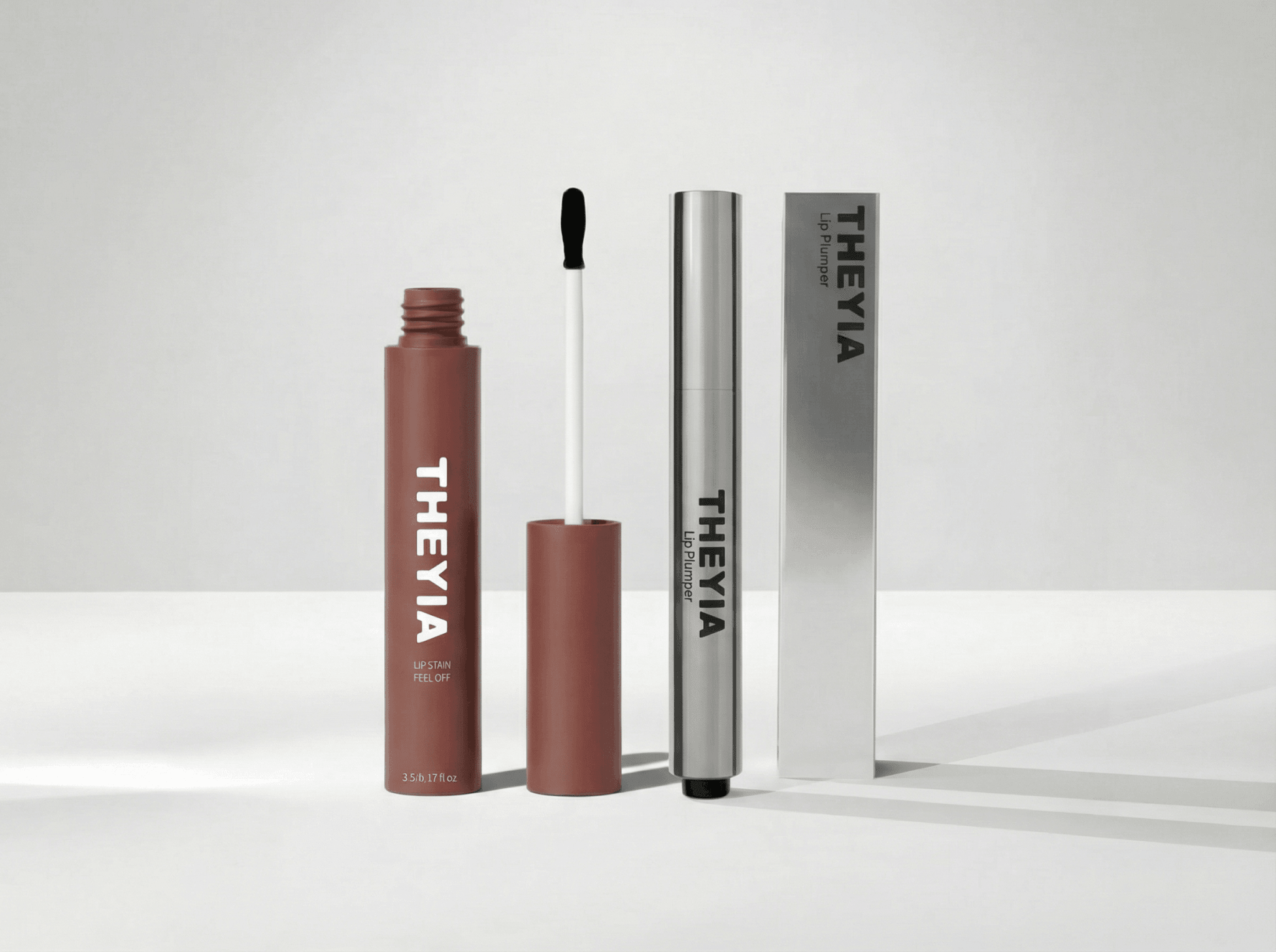 COMBO Theyia - duo Lip Plumper et Lip Stain pour lèvres pulpeuses et longue tenue